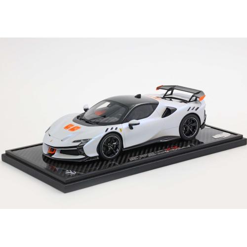1:18 BBR Ferrari Sf90 Xx Stradale Onda Marina Con Tetto Nero P18237OMST1-VET