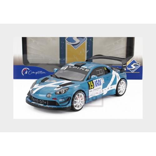 1:18 SOLIDO Renault Alpiune A110 Rgt #15 Rally Mont Blanc 2024 Raphael Astier Denis Giraudet Blue White SL1801631