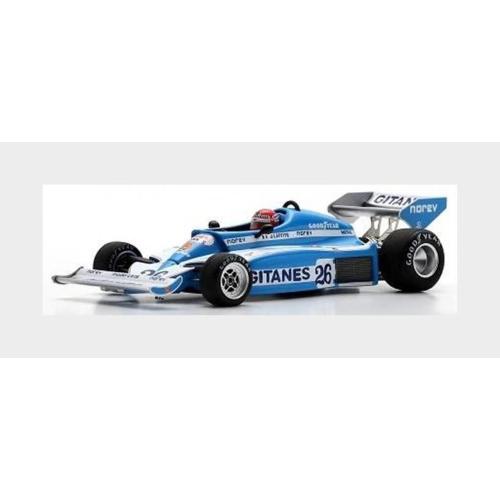 1:43 SPARK Ligier F1 Js7 Gitanes #26 Test Zandvoort 1977 Niki Lauda Bluette White S3984