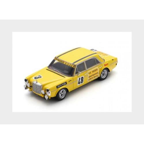 1:43 SPARK Mercedes Benz 300 Sel 6.8 Amg #48 Test Drive 24H Le Mans 1972 Hans Heyer S5893