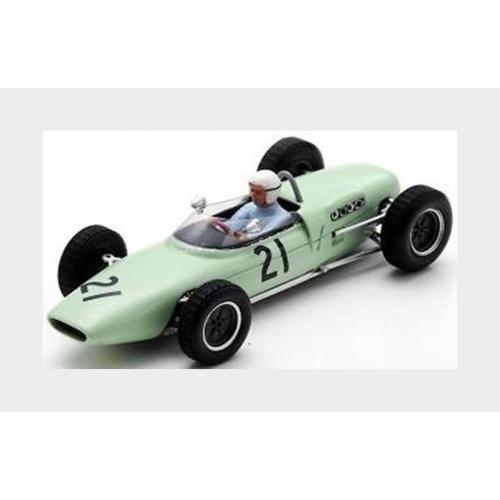 1:43 SPARK Lotus F1 18-21 #21 Usa Gp 1961 Oliver Gendebien Very Light Green S7449