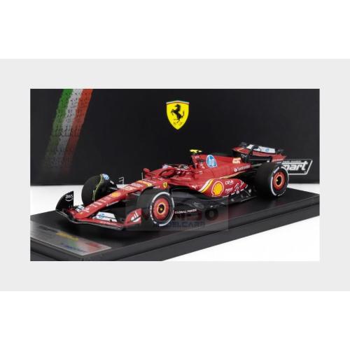 1:43 LOOKSMART Ferrari F1 Sf-24 Team Scuderia Ferrari #55 2Nd Austin Usa Gp 2024 Carlos Sainz Red White Black LSF1068