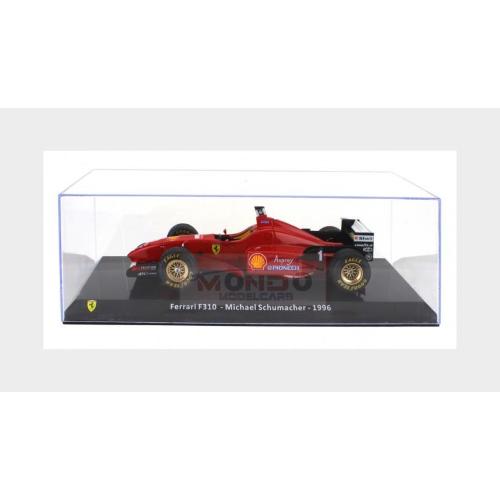 1:24 EDICOLA Ferrari F1 F310 #1 Season Gp 1996 Michael Schumacher Con Vetrina With Showcase Red FE24-0040