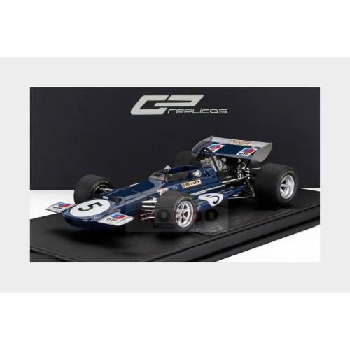 1:18 GP REPLICAS March F1 701 #5 2Nd Holland Zandvoort Gp 1970 Jackie Stewart Blue GP140C