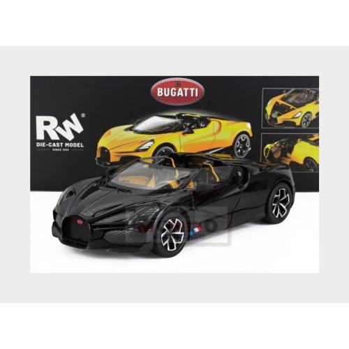 1:24 RE-EL TOYS Bugatti Mistral W16 2023 Black RE0814BK