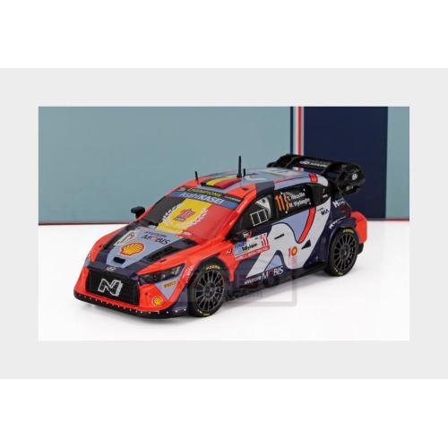 1:43 IXO Hyundai I20 #Rally1 Rally Japan 2024 #11 Neuville Wydaeghe RAM967.22
