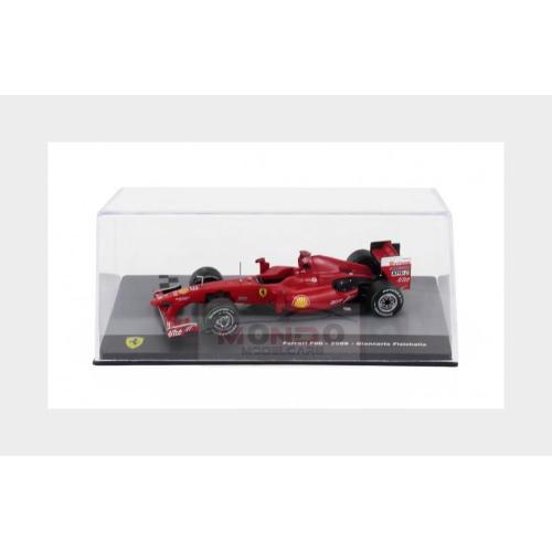 1:43 EDICOLA Ferrari F1 F60 #3 Season 2009 Giancarlo Fisichella Con Vetrina With Showcase F-1 Red Met MX7ALA0043