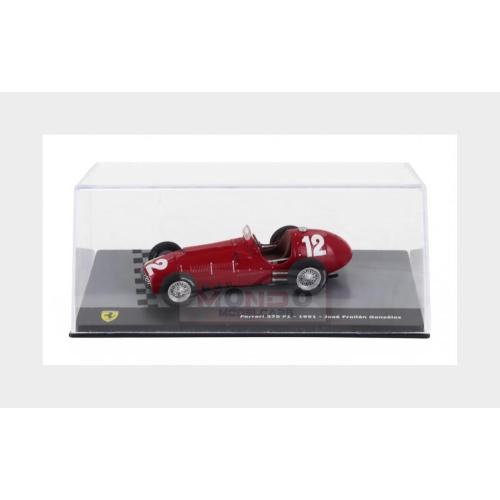 1:43 EDICOLA Ferrari F1 375 #12 Season 1951 Jose Froilan Gonzales Con Vetrina With Showcase Red MX7ALA0052