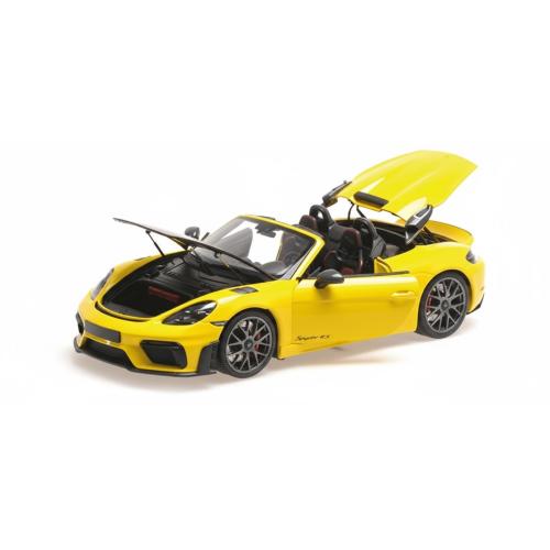 1:18 MINICHAMPS Porsche Spyder Rs Yellow With Weissach Package 2024 110063132