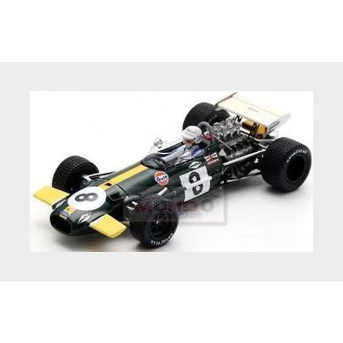 1:43 SPARK Brabham F1 Bt26A #8 3Rd Mexico Gp 1969 Jack Brabham S8323
