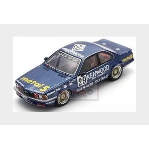 1:43 SPARK Bmw 6-Series 635 Csi Team Garage Du Bac #29 24H Spa 1986 Fabien Giroux Jean Pierre Malcher Michel Trolle SB671