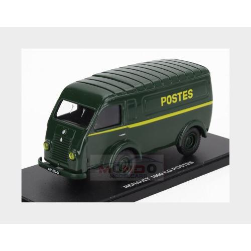 1:43 EDICOLA Renault 1000Kg Van Postes 1963 Dark Green Yellow ABLPF020