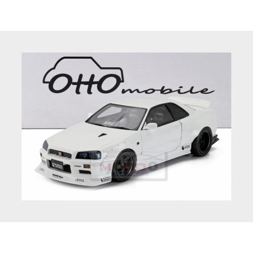 1:18 OTTOMOBILE Nissan Skyline Gt-R (Bnr34) By Krc 2019 White OT1135