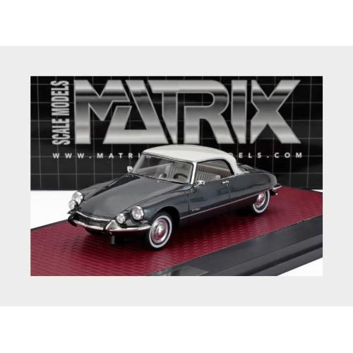 1:43 MATRIX Citroen Ds21 Grand Palais Coupe 1971 Blue Met Cream MX50304-102