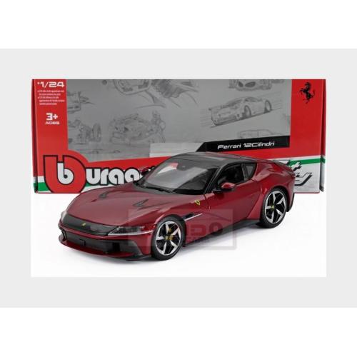 1:24 BURAGO Ferrari 12Cilindri V12 830Cv 2024 Red BU26033R