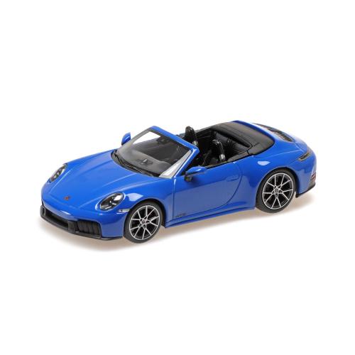 1:43 MINICHAMPS Porsche 911 (992.2) Carrera Gts Cabriolet Blue 2024 410064131