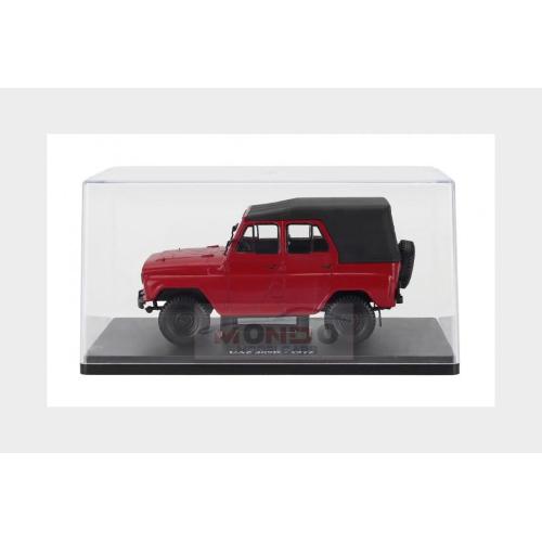 1:24 EDICOLA Uaz 469B 1972 Con Vetrina With Showcase Red MX5ALA0077