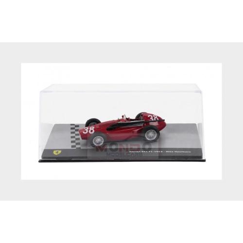 1:43 EDICOLA Ferrari F1 553 #38 Season 1954 Mike Hawthorn Con Vetrina With Showcase Red MX7ALA0077