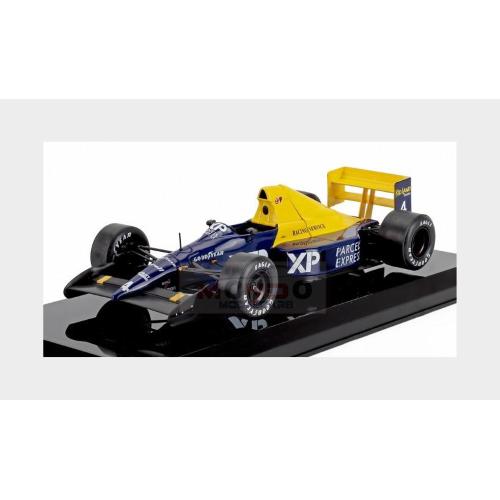 1:24 EDICOLA Tyr1:24 EDICOLA Tyr #4 Season 1989 Jean Alesi Blister Box Blue Yellow MW2ALA0101