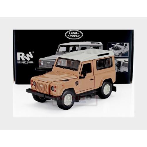 1:32 RE-EL TOYS Land Rover Defender 90 Classic Work V8 Islay Edition 2023 Beige White RE0833BR
