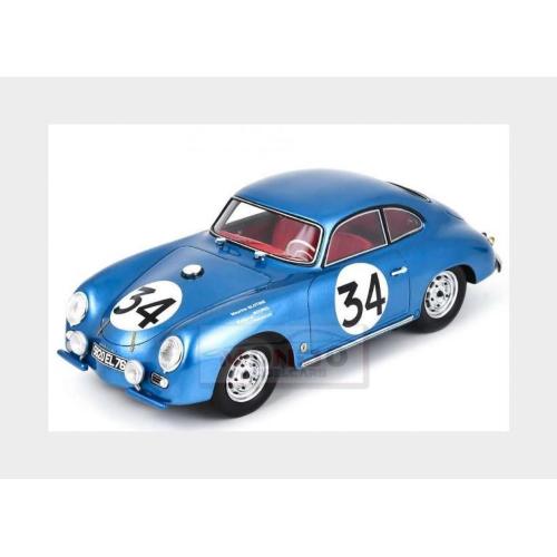 1:18 SPARK Porsche 356A Coupe Team R.Bourel #34 24H Le Mans 1956 Roland Bourel Maurice Slotine 18S675