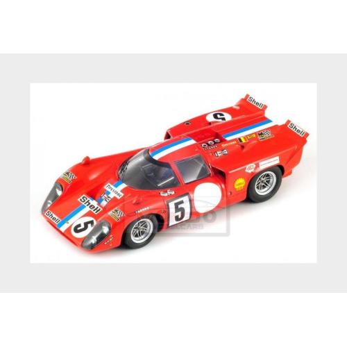 1:18 SPARK Lola T70 Mk3B Chevrolet 5.0L V8 Team Vds Racing #5 24H Le Mans 1971 T.Pilette G.Gosselin 18S688