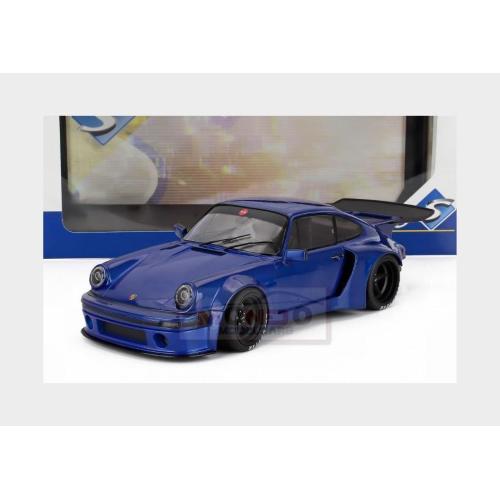 1:18 SOLIDO Porsche 911 930 3.0L Ks-R Coupe 2022 Blue SL1810503