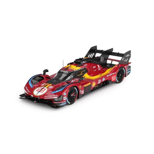 1:43 BBR Ferrari 499P #51 Ferrari Af Corse 3Rd Place Wec Qatar 1812Km 2025 BBRCS011