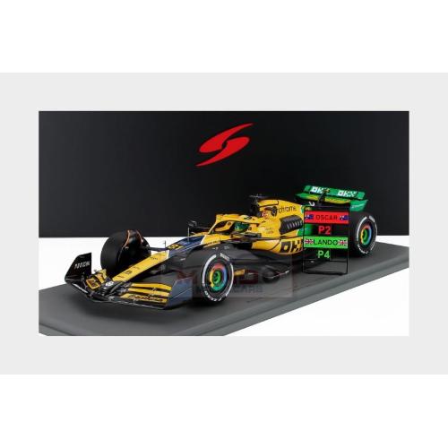 1:18 SPARK Mclaren F1 Mcl38 Team Mclaren #81 2Nd Monaco Gp 2024 Oscar Piastri 18S998