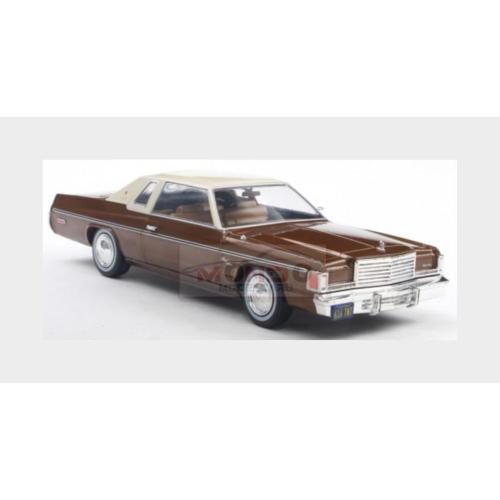 1:24 WHITEBOX Dodge Monaco Royal 1977 Dark Brown Beige WB124261