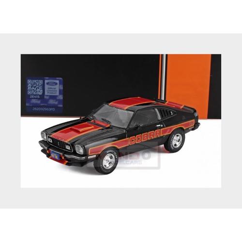 1:43 IXO Ford Usa Mustang Mkii Cobra Coupe 1977 Black Red CLC599N.22