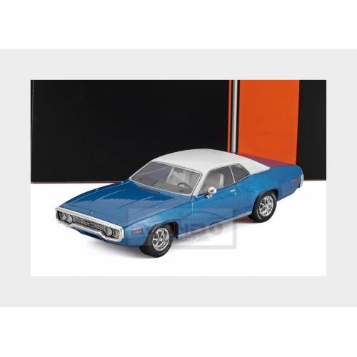 1:43 IXO Plymouth Satellite Sebring Plus Coupe 1971 Blue White CLC601N.22