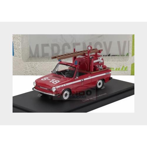 1:43 AUTOCULT Daf 46 Brandweer Fire Engine Pick-Up The Netherlands 1974 Red ATC12020