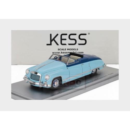 1:43 KESS MODEL Isotta Fraschini 8C Monterosa Boneschi Cabriolet Open 1948 2 Tone Blue KE43039032