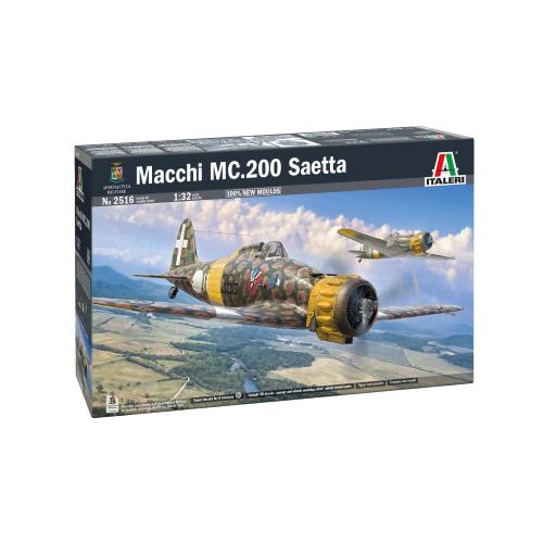 1:32 ITALERI Macchi Mc.200 Saetta Kit IT2516