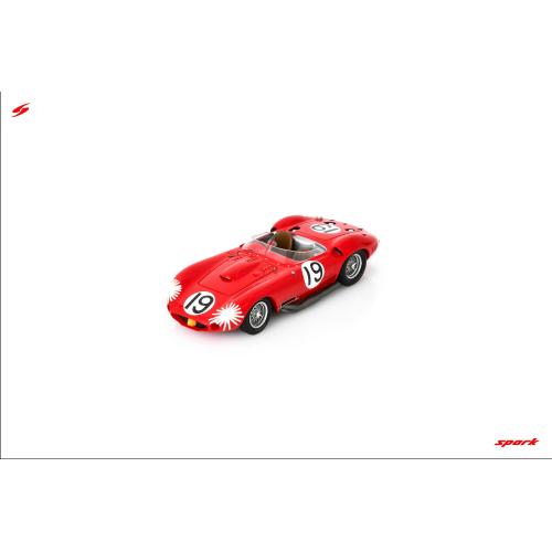 1:43 SPARK Maserati 450S Spider #19 Winner 12H Sebring 1957 Juan Manuel Fangio Jean Behra 43SE57
