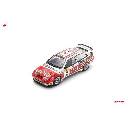 1:43 SPARK Ford England Sierra Rs500 Cosworth Bastos #2 3Rd 24H Spa 1990 Roland Asch Frank Biela Thomas Lindstrom SB243