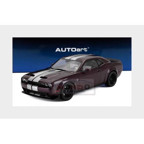 1:18 AUTOART Dodge Challenger Srt Jailbreak Coupe 2022 Purple AA71762