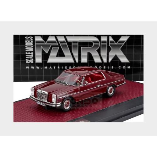 1:43 MATRIX Mercedes Benz S-Class 280C Coupe (W111) 1968 Red MX11302-243