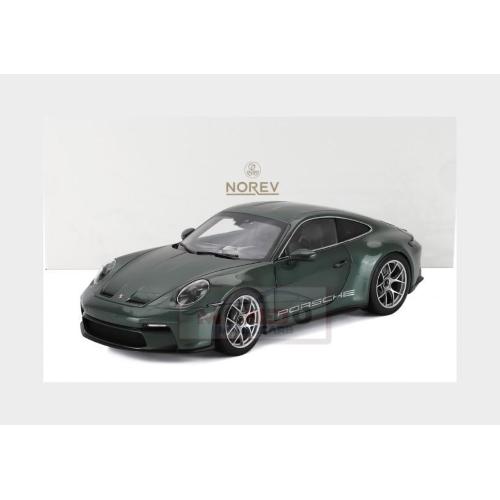 1:18 NOREV Porsche 911 992 S/T Coupe 2023 Green Met NV187472