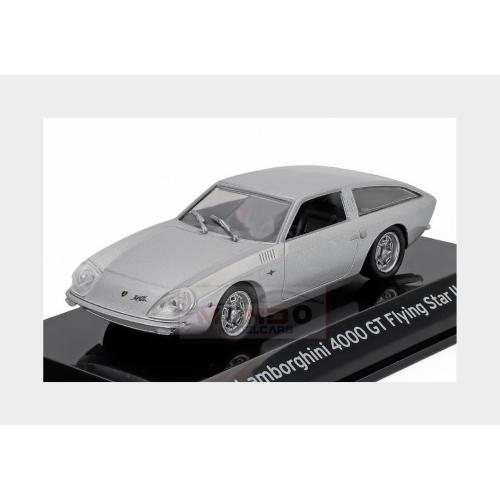 1:43 EDICOLA Lamborghini 4000Gt Flying Star Ii 1966 Silver ABSUP083