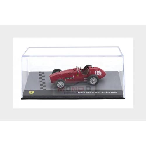 1:43 EDICOLA Ferrari F2 500 #101 World Champion Season 1952 Alberto Ascari Con Vetrina With Showcase Red MX7ALA0087