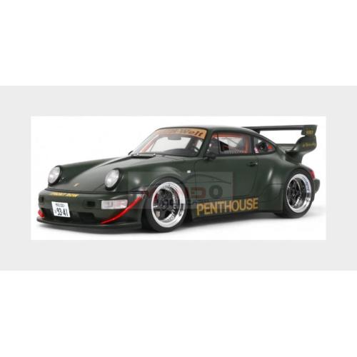 1:18 GT SPIRIT Porsche 911 964 Rwb Penthouse Coupe 2008 Green GT559