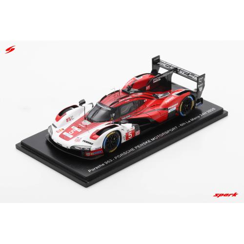 1:43 SPARK Porsche 963 9Rd 4.6L Turbo V8 Team Porsche Penske Motorsport #5 6Th 24H Le Mans 2025 Julien Andlauer Michael Christensen Mathieu Jaminet S9257