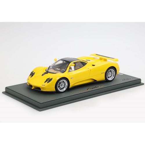 1:18 BBR Pagani Zonda C12 Yellow With Showcase P18170B-VET