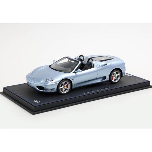 1:18 BBR Ferrari 360 Modena Spider Cambio Manuale Grigio Alloy Black With Showcase P18229C-VET