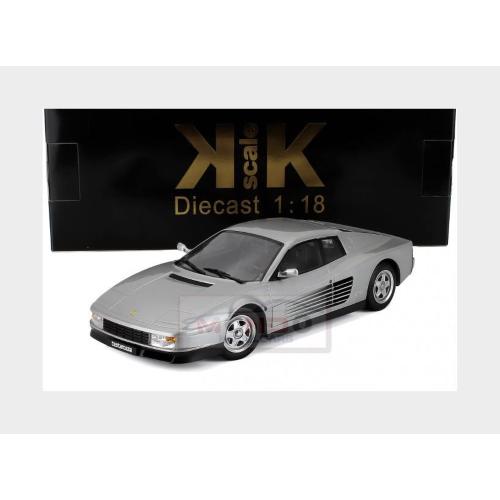 1:18 KK SCALE Ferrari Testarossa 1986 Silver KKDC180515