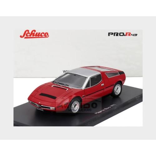 1:43 SCHUCO Maserati Bora 1971 Red 43U00055