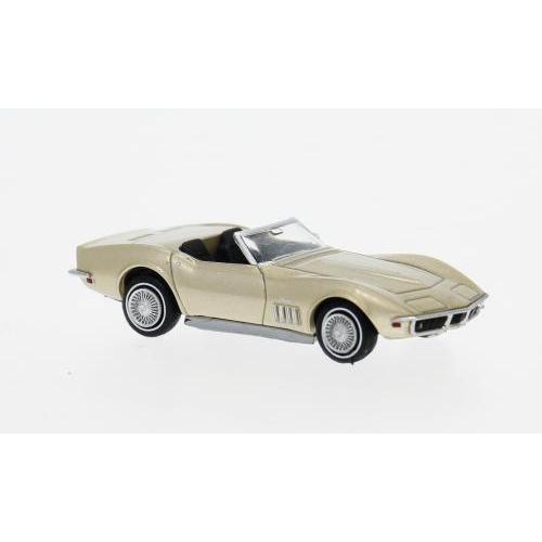 1:87 BREKINA PLAST Chevrolet Corvette C3 Gold 1967  BRE19993