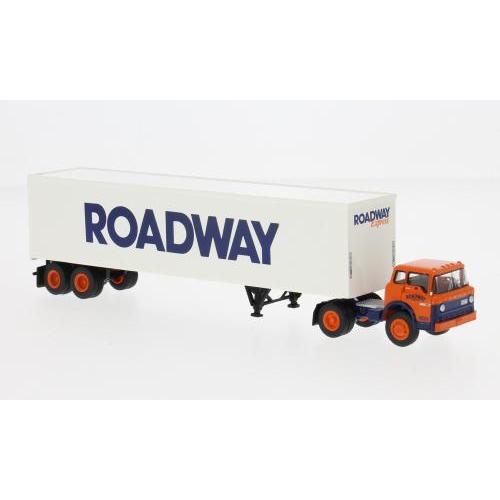 1:87 BREKINA PLAST Ford C-Series Koffer-Sz 1970 Roadway  BRE86327